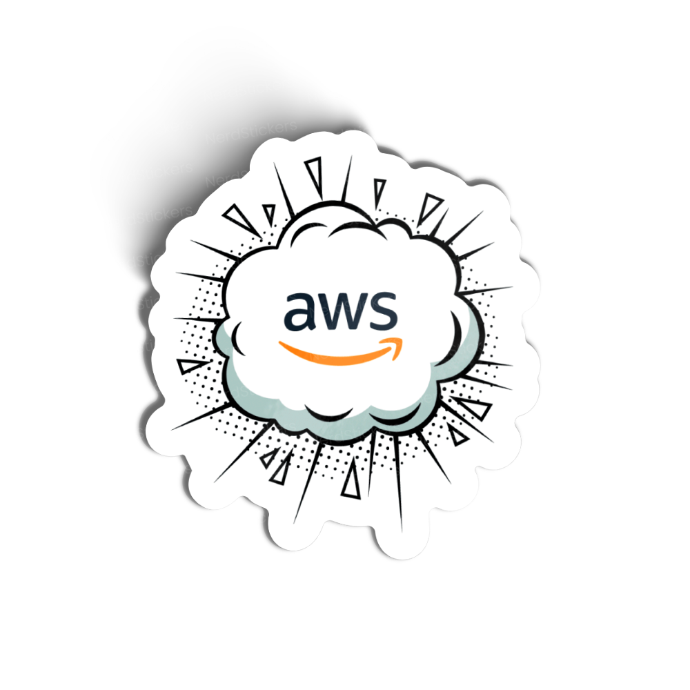 AWS Cloud Boom! | Nerd Stickers