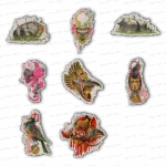 Pack NeoFaces (8 stickers)