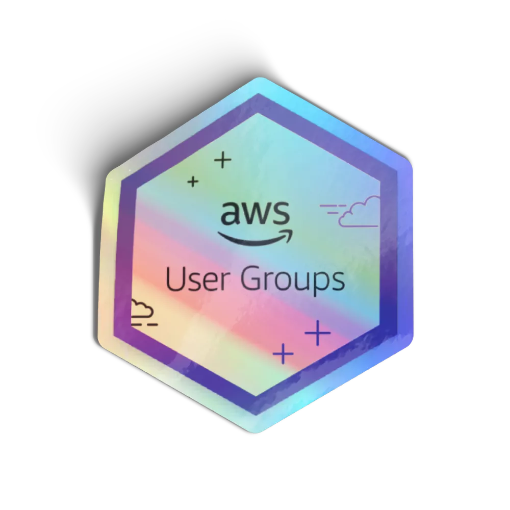 AWS User Groups holográfico