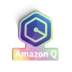 Amazon Q (Colored Logo + Service Name)