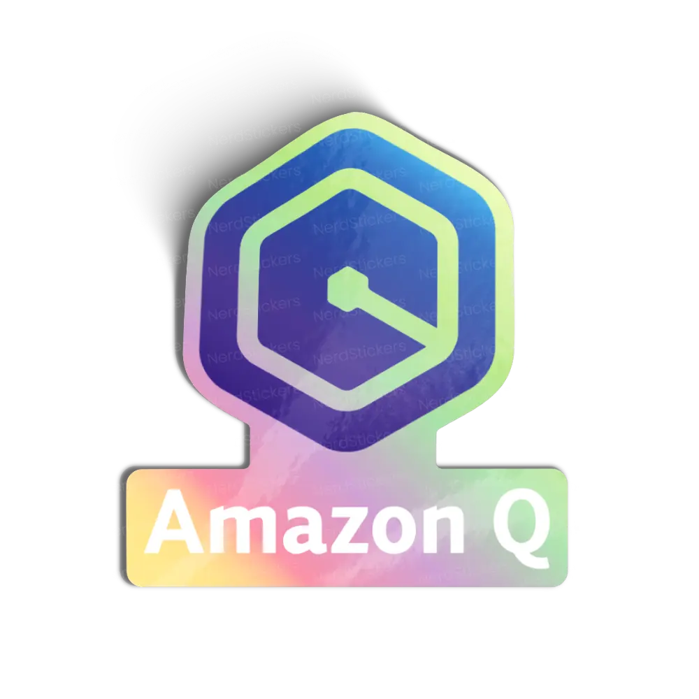 Amazon Q (Colored Logo + Service Name)