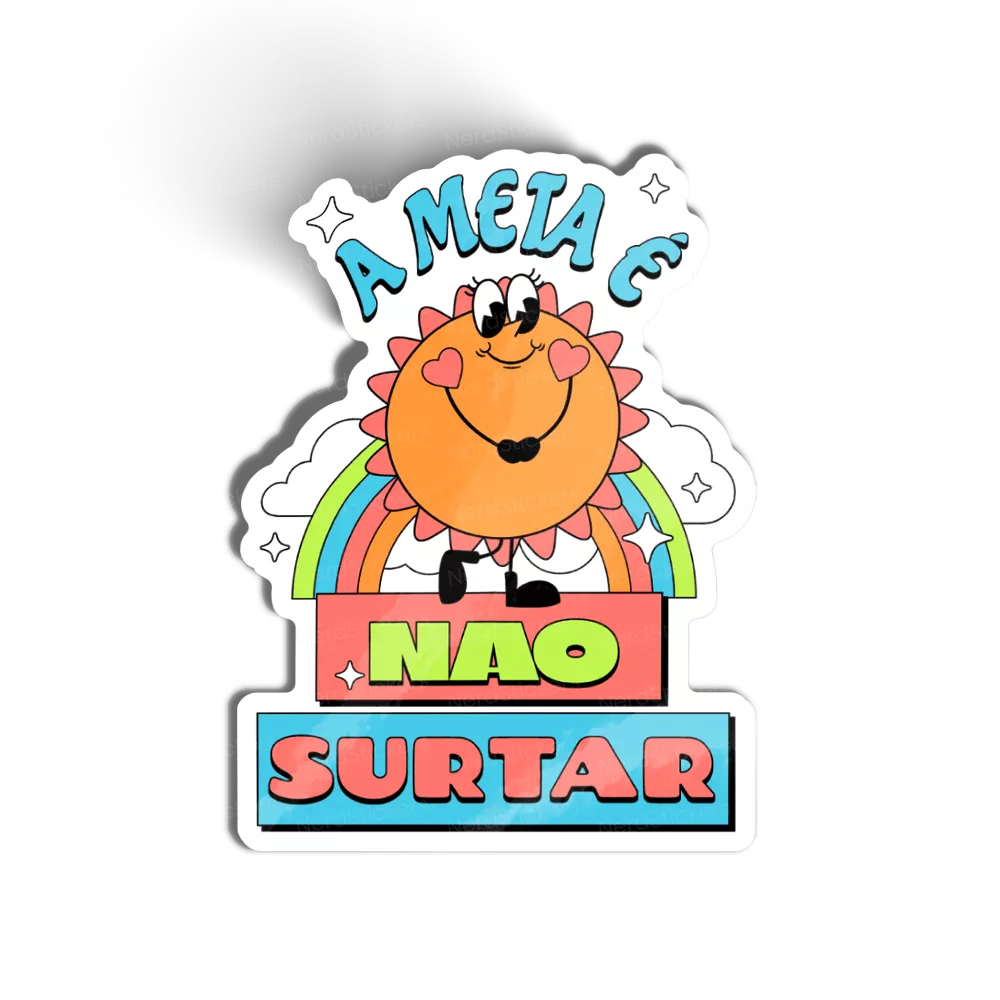 Adesivo A meta é, Memes e Humor