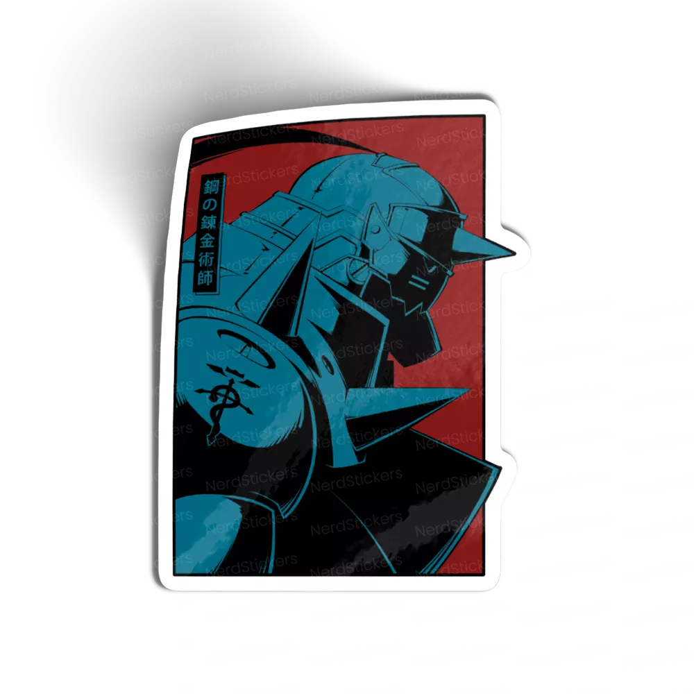 Alquimista sticker, Anime e Manga