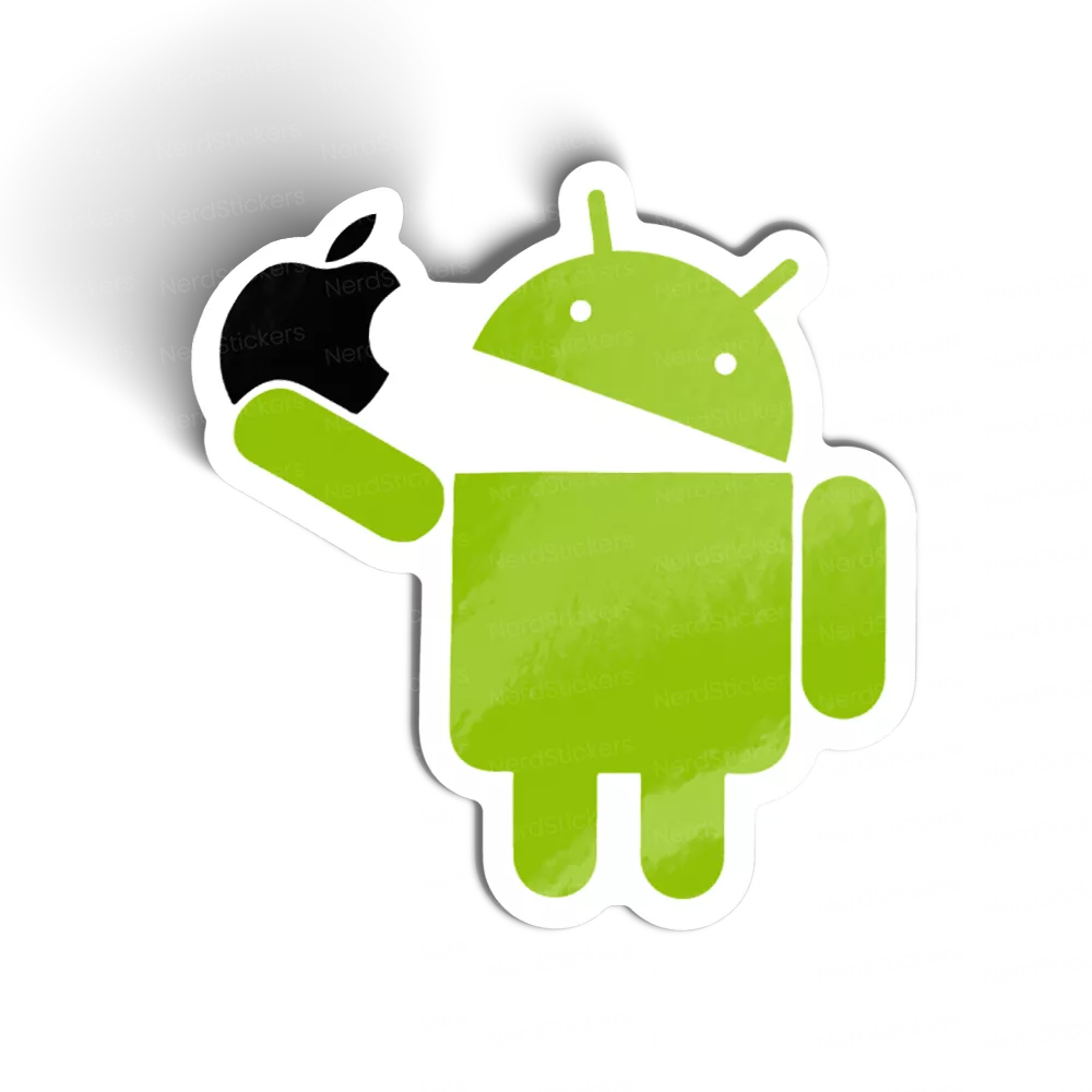 Adesivo Android vs Apple, Programação