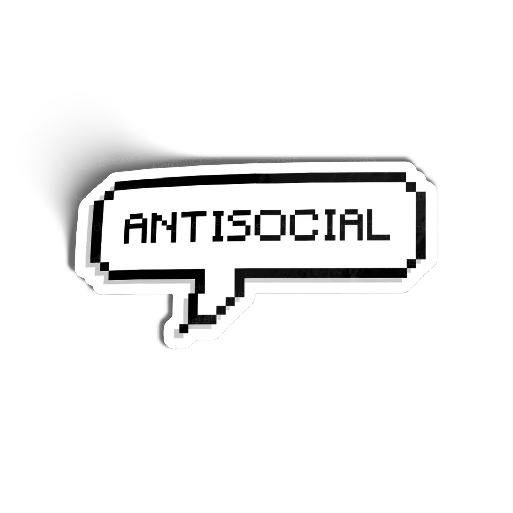 Adesivo Antisocial