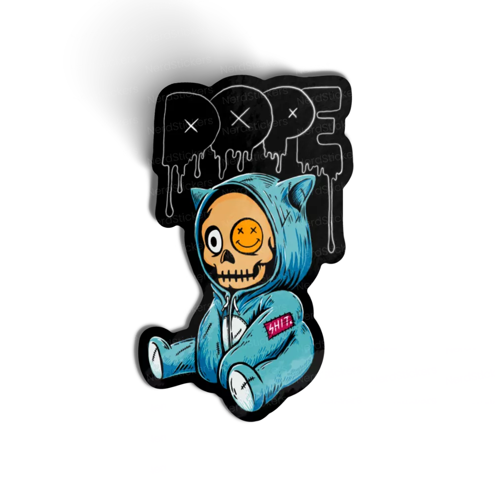 Bad dope sticker