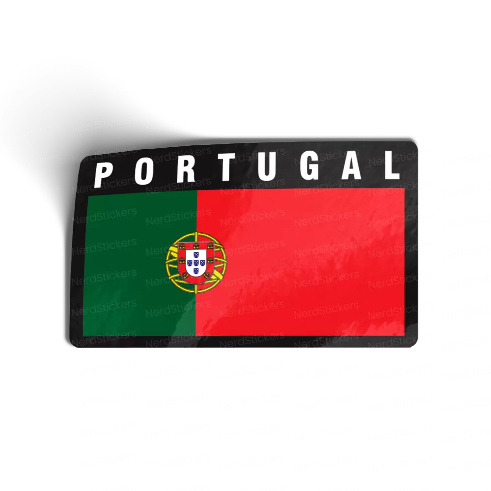 Adesivo Bandeira de Portugal, Viagem