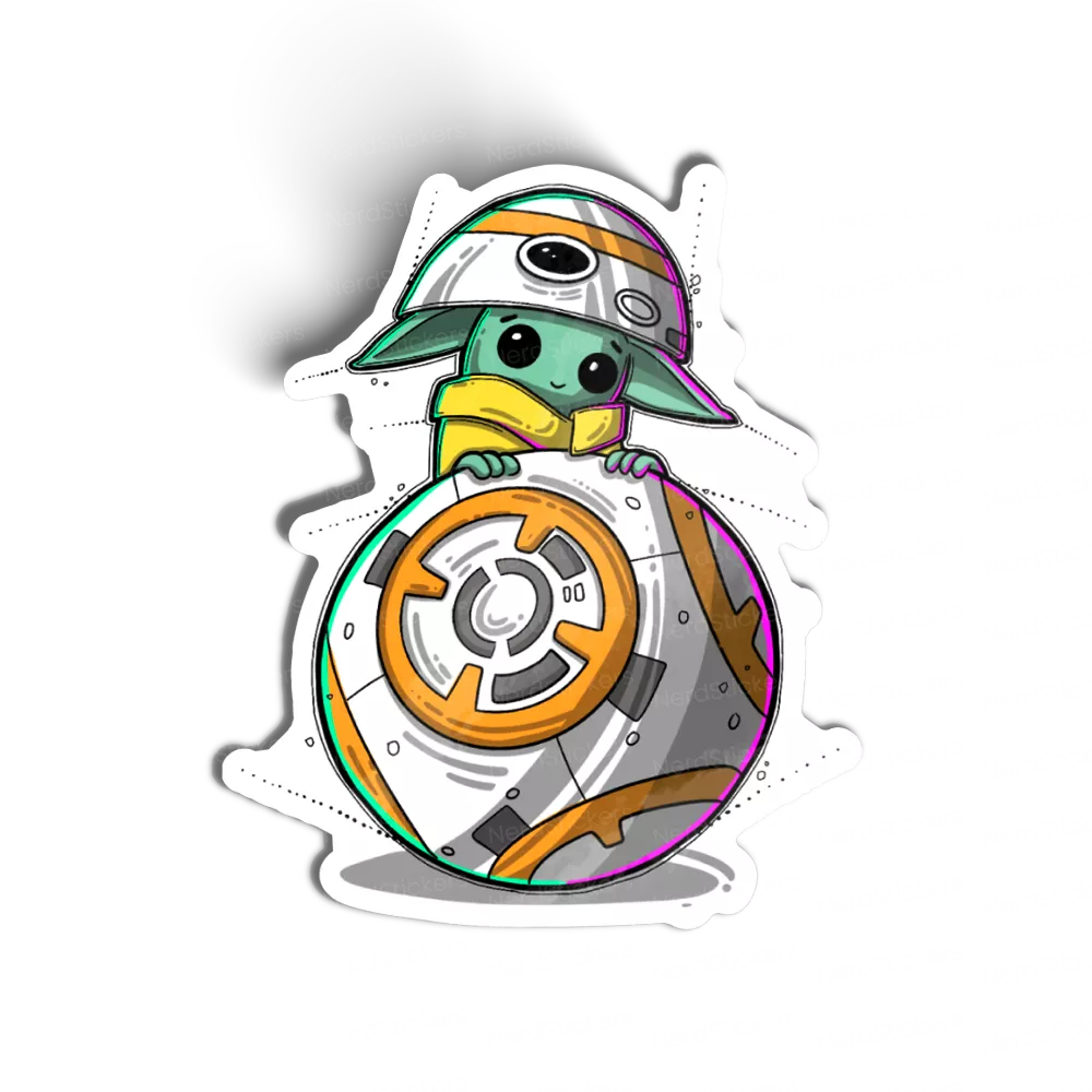 Adesivo Bby e Bb8, Filmes e Séries