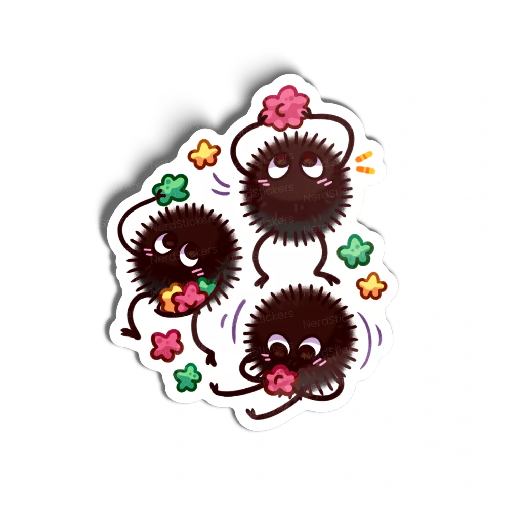 Adesivo Bichinhos de poeira, Animais