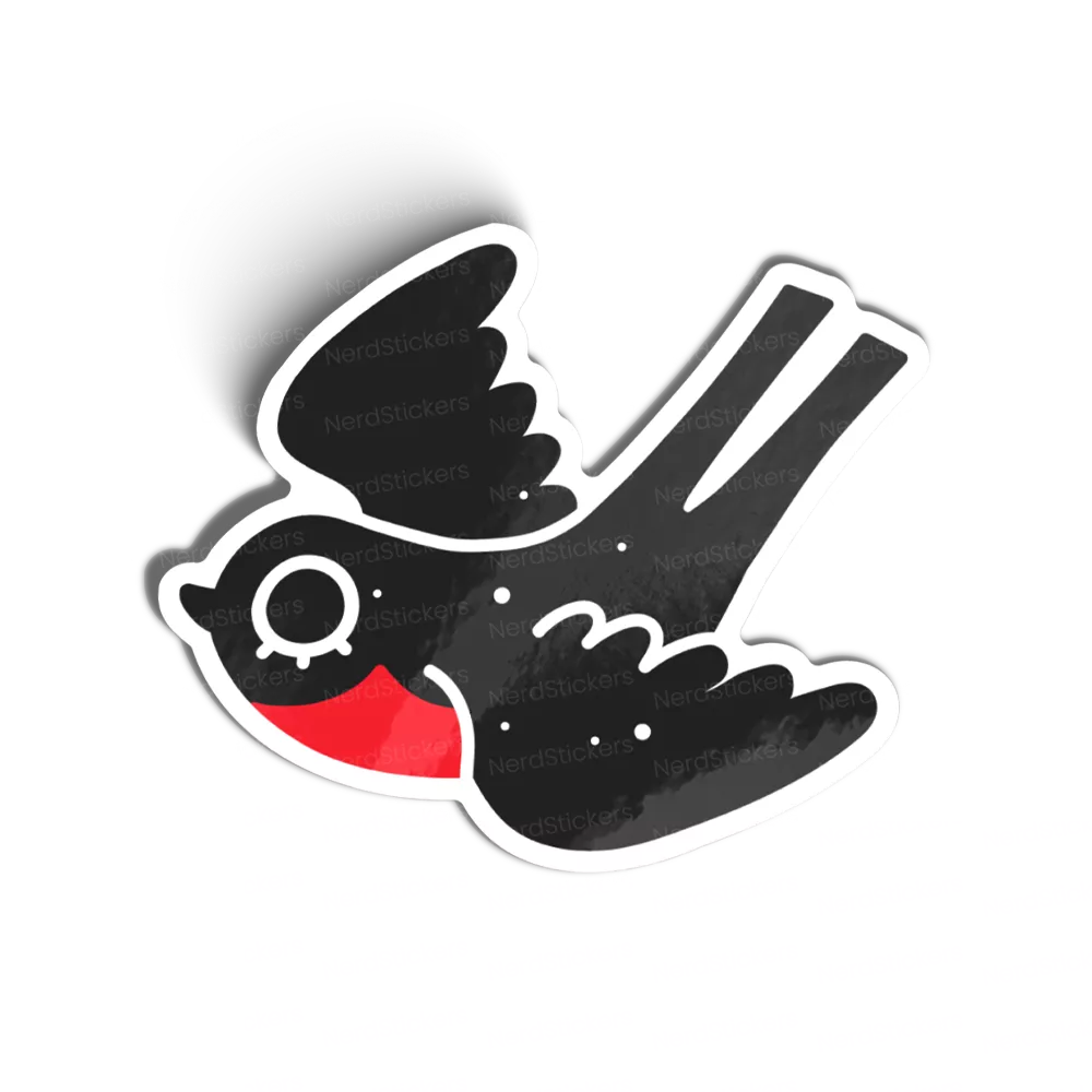 Bird sticker, Animals