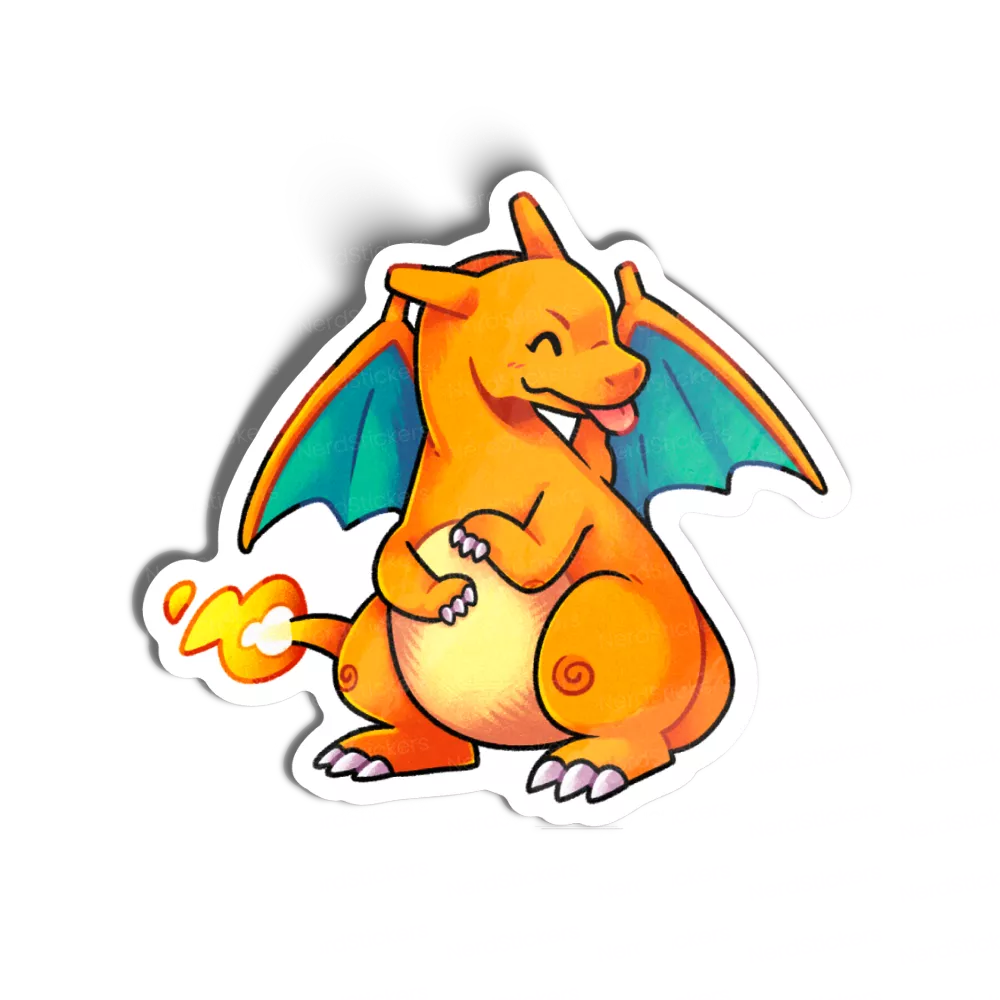 Adesivo Charizardinho, Games
