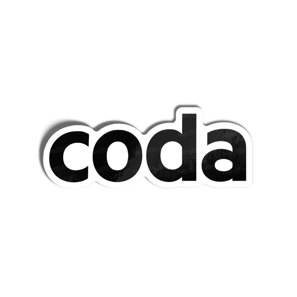 Coda sticker, Programming