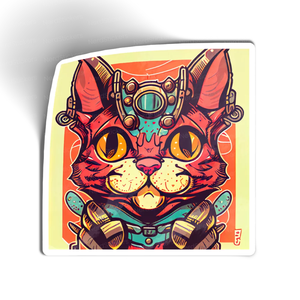 Adesivo Color Cat, Design