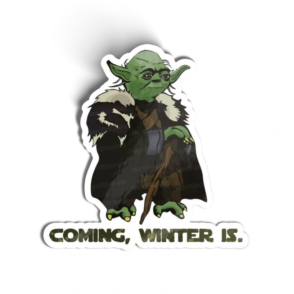 Adesivo coming, winter is, Memes e Humor