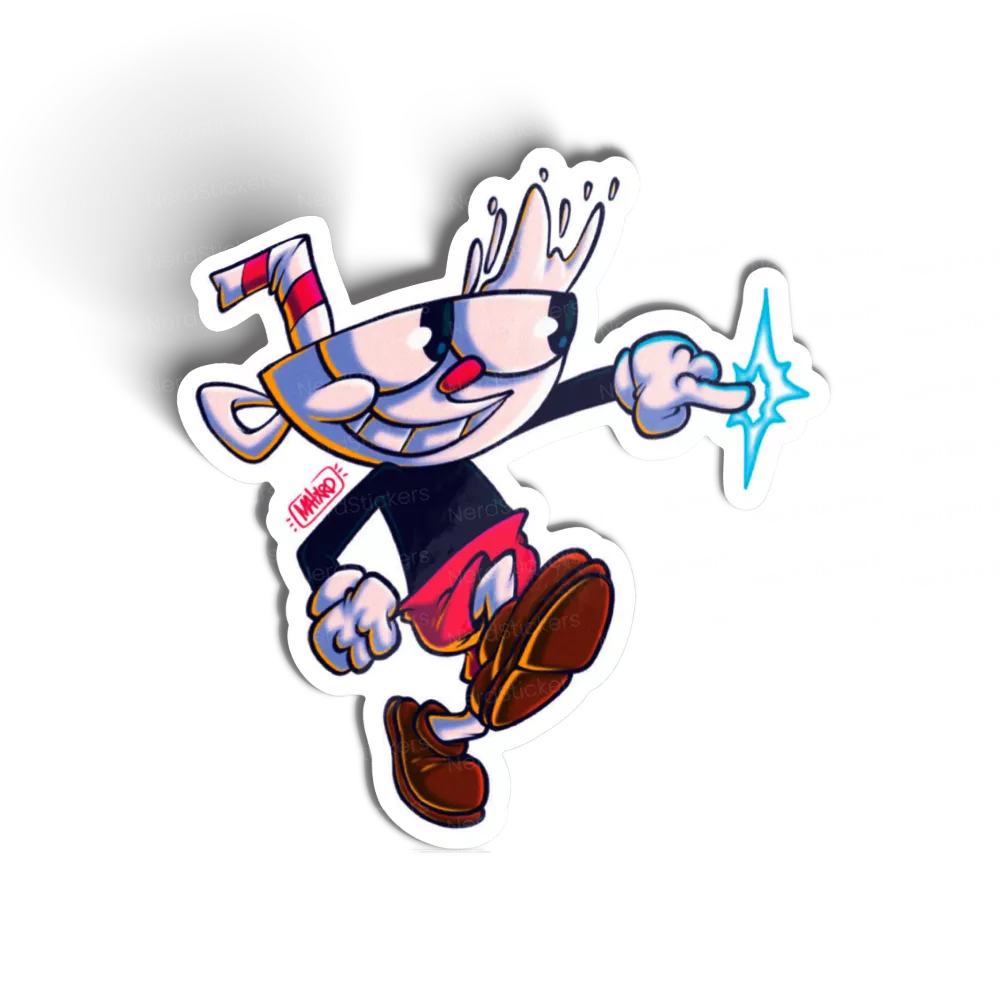 Adesivo Cuphead 2, Games