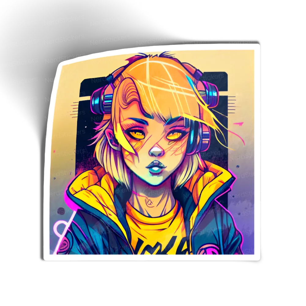 Adesivo Cyber Girl, Programação