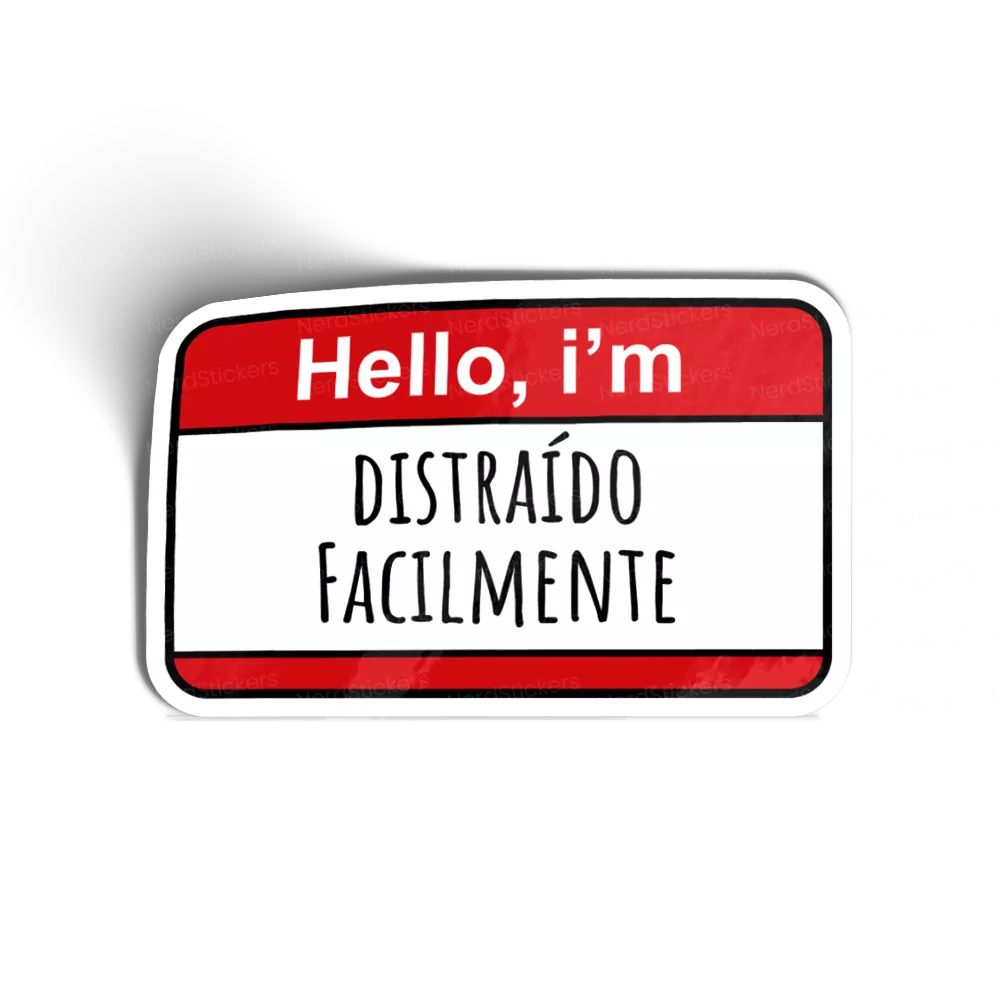 Adesivo Distraído Facilmente, Causas