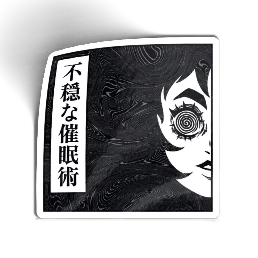 Adesivo Disturbingly hypnotic, Anime e Mangá