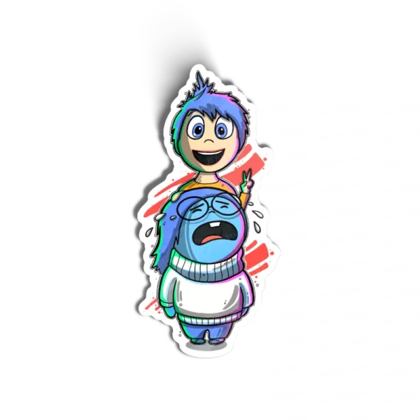 Divertida Mente sticker, Movies e TV