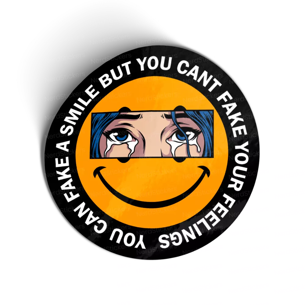 Adesivo Don't fake feelings, Anime e Mangá