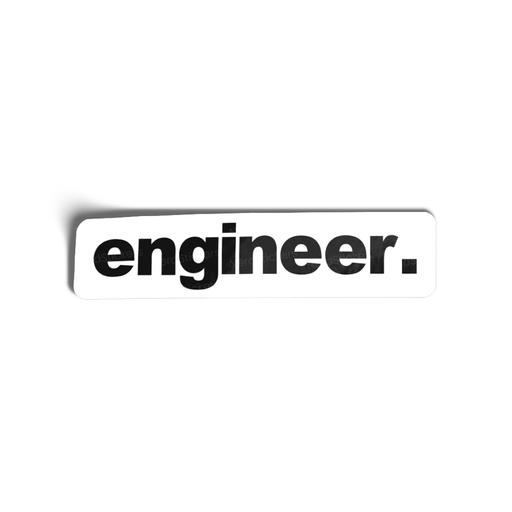 Adesivo Engineer, Programação