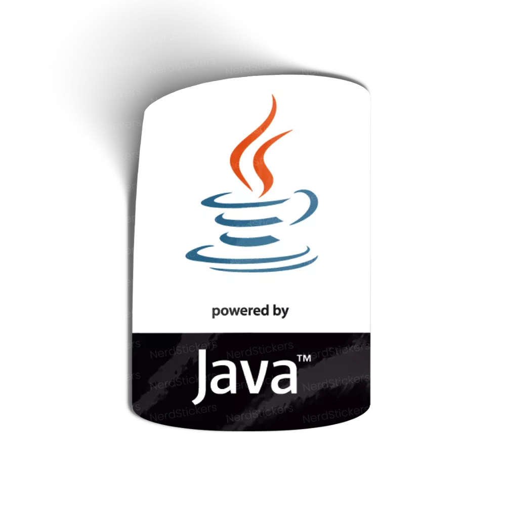 Adesivo Etiqueta Java, Programação