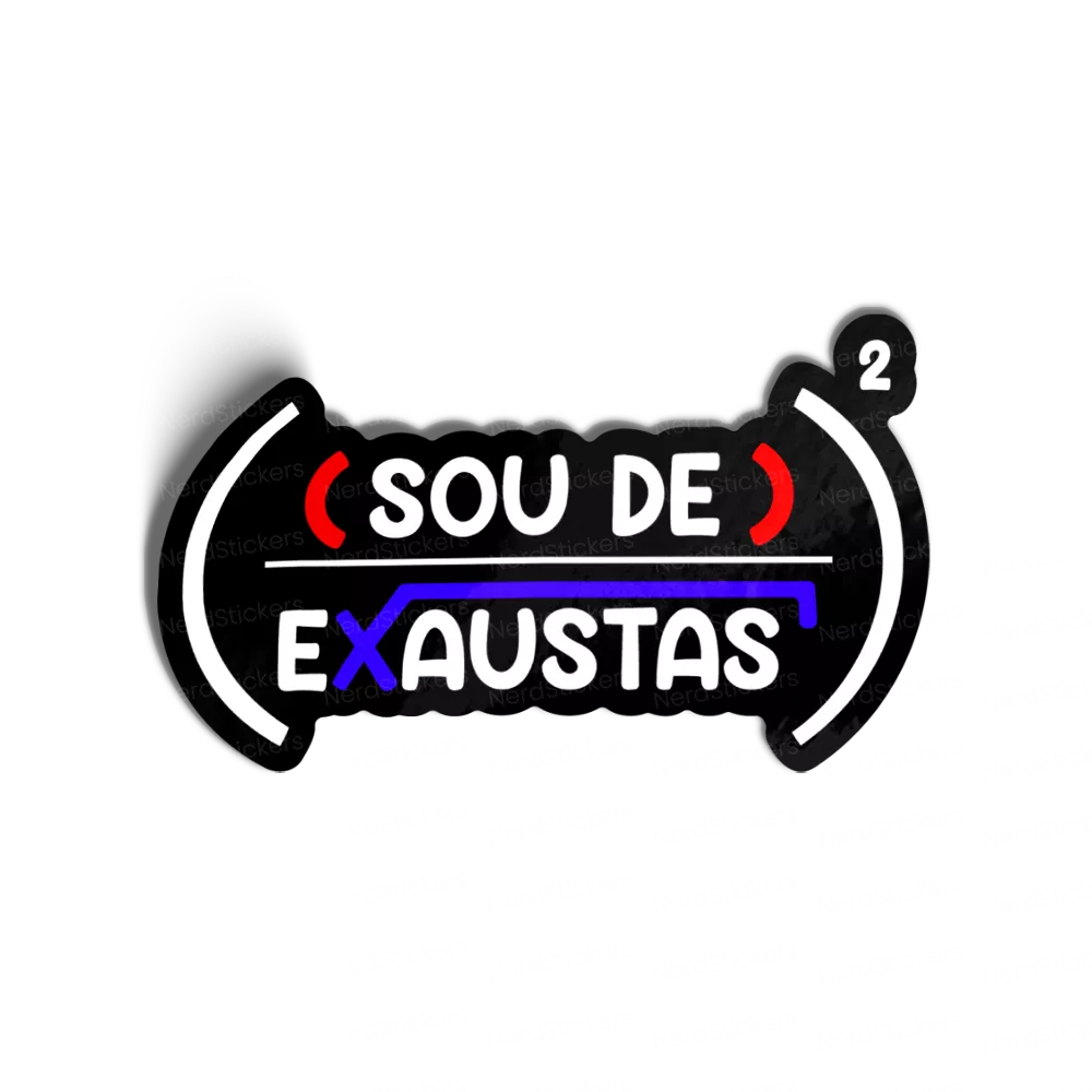 Adesivo Exaustas, Memes e Humor