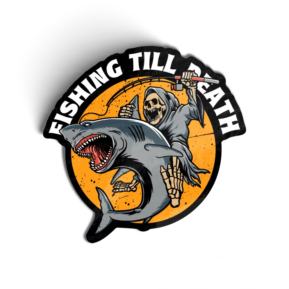 Fish forever sticker, Travel