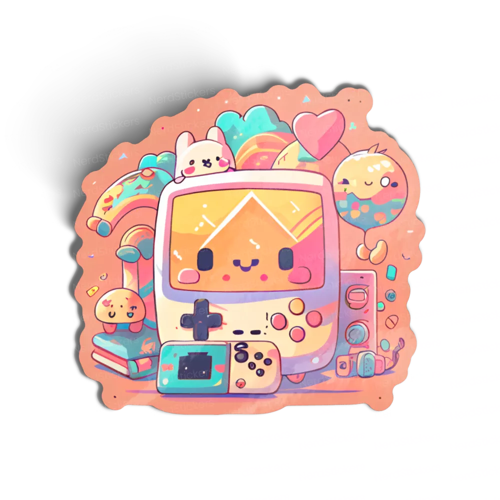 Adesivo Fluffy Game Boy, Games