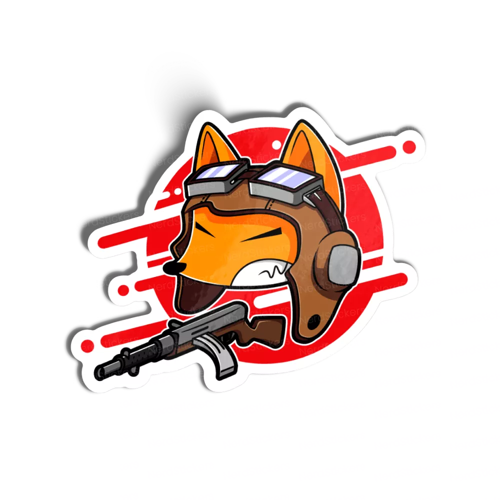 Adesivo Fox shooter, Games