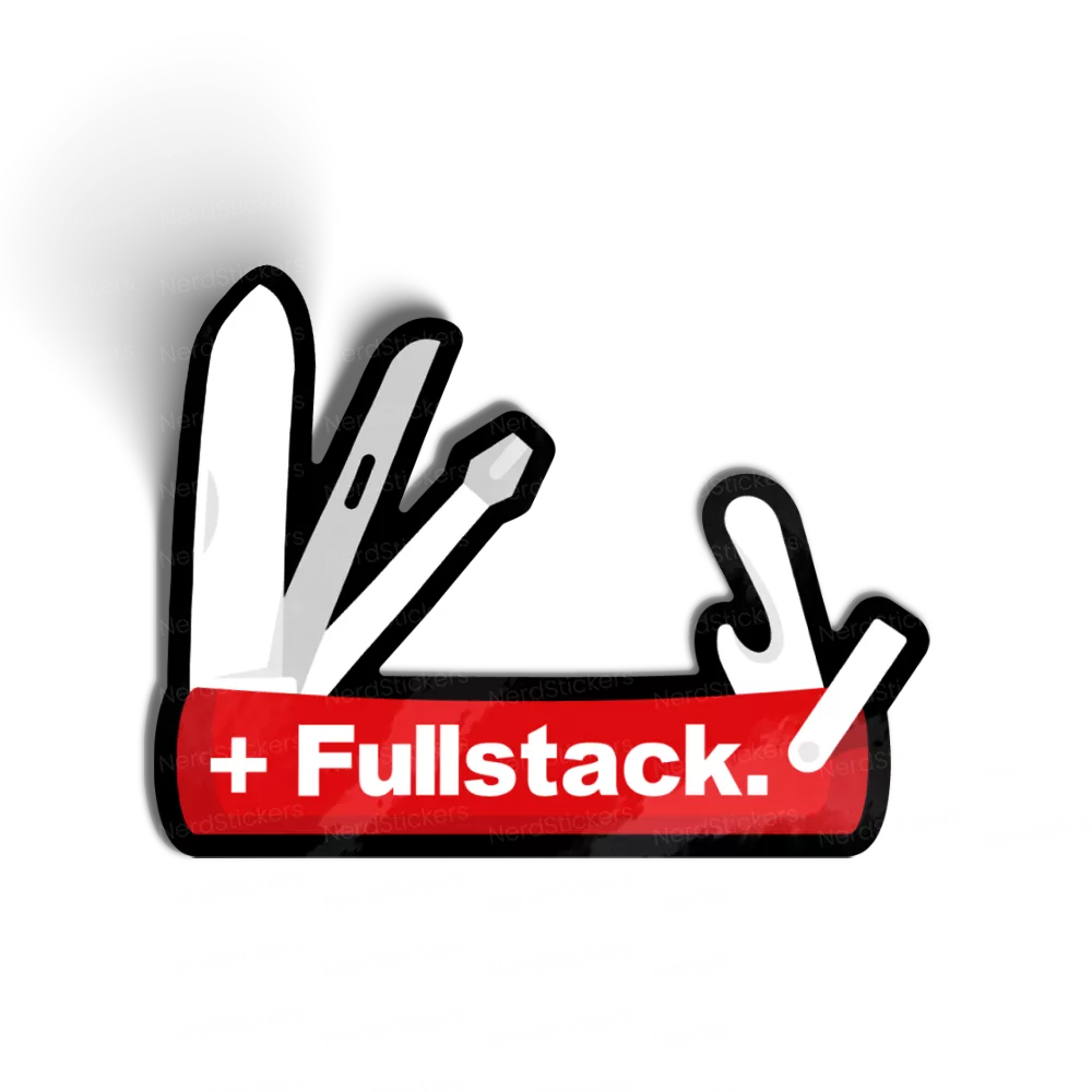 Adesivo Full Stack, Programação