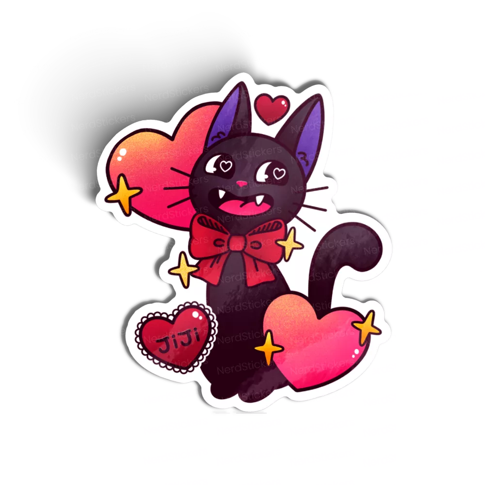 Adesivo Gato Entregador, Animais