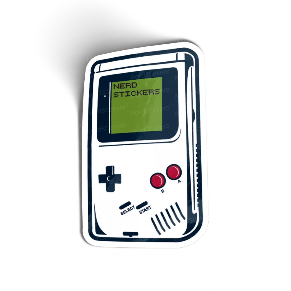 Adesivo GB Nerd Stickers, Games