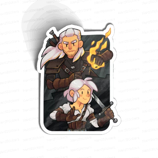 Geralt e Ciri