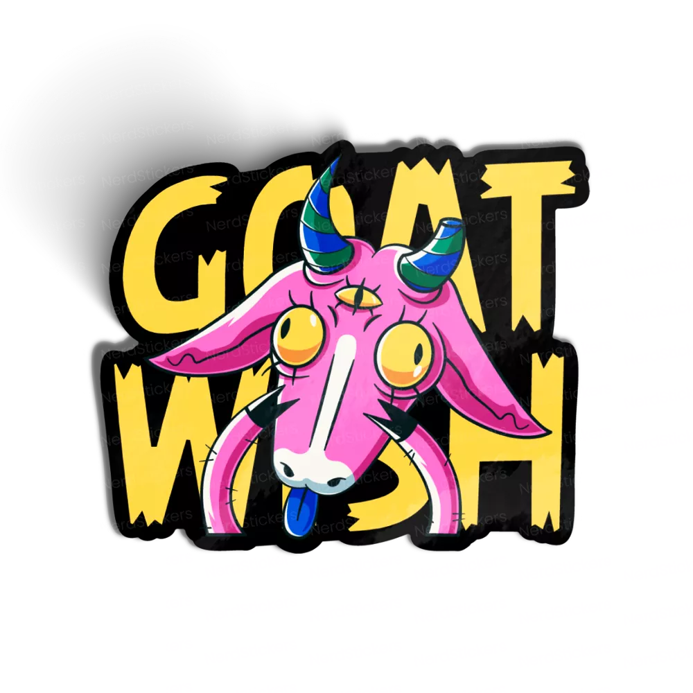 Adesivo Goat wish, Animais