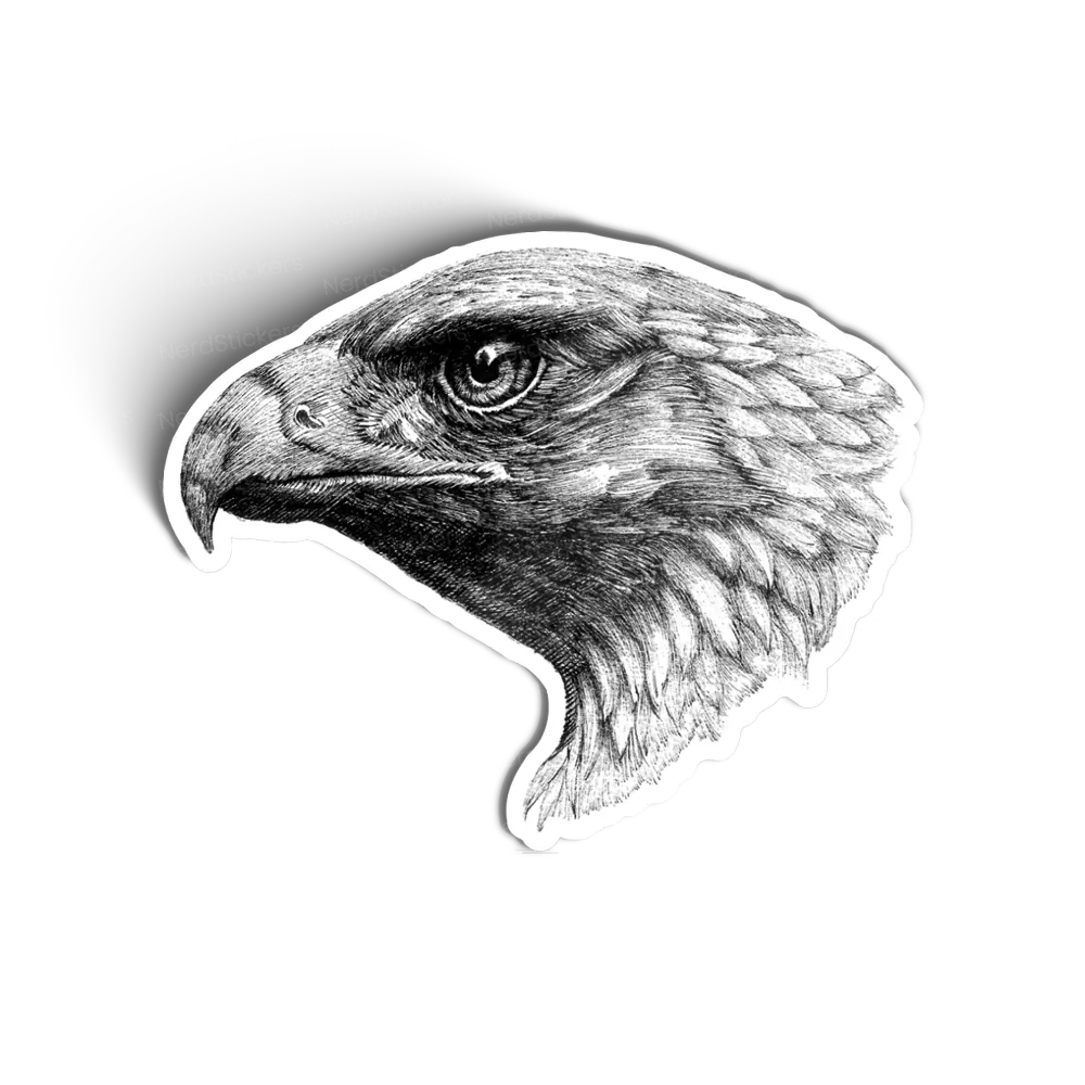 Golden Eagle sticker, Animals