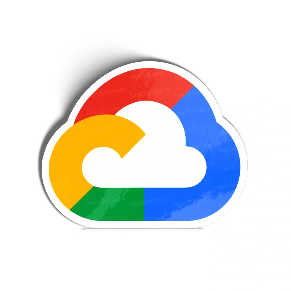 Adesivo Google Cloud Plataform, Programação