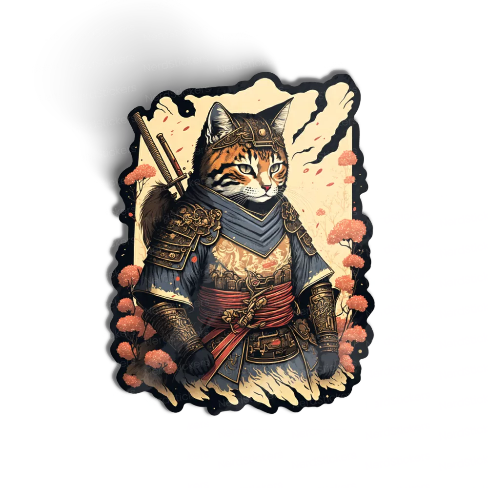 Adesivo Guerreiro felino, Animais