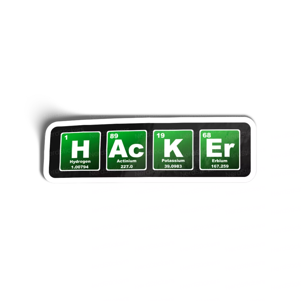 Adesivo Hacker Mod2, Programação