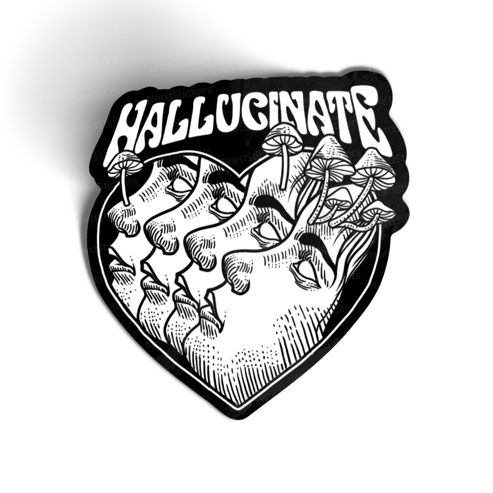 Hallucinate sticker