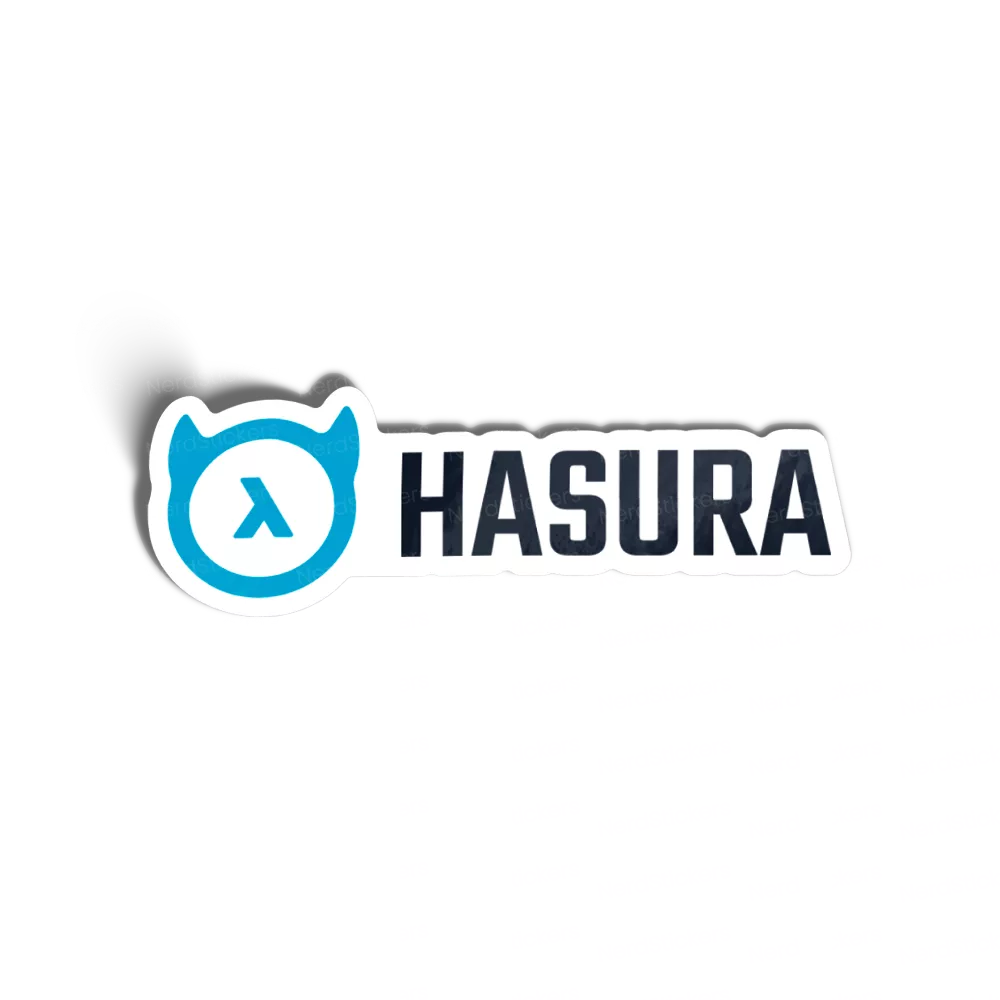 Adesivo Hasura, Devs e Tech