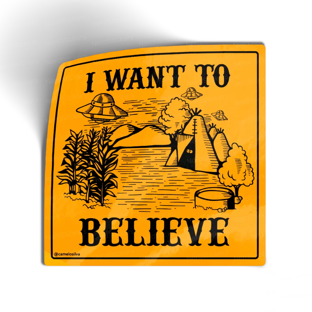 Adesivo I Want To Believe, Programação