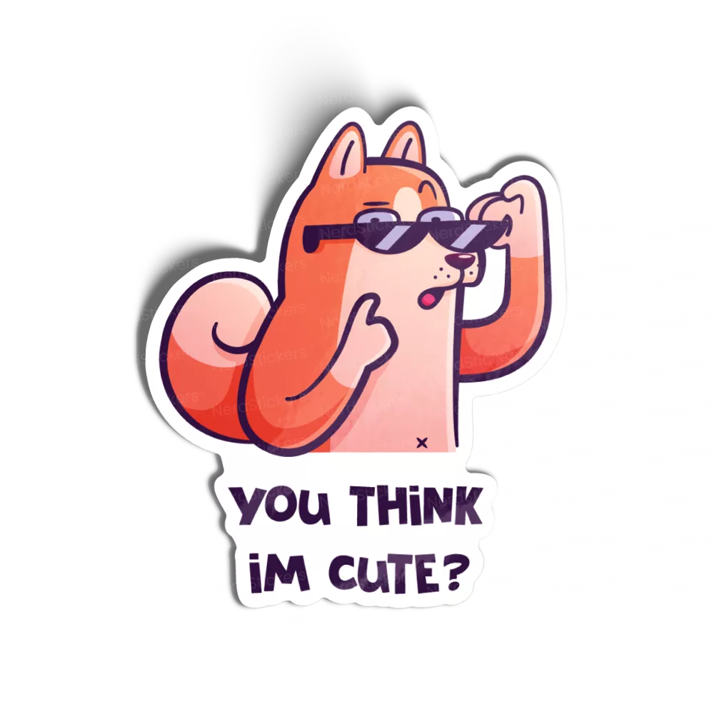 Adesivo Im Cute, Programação