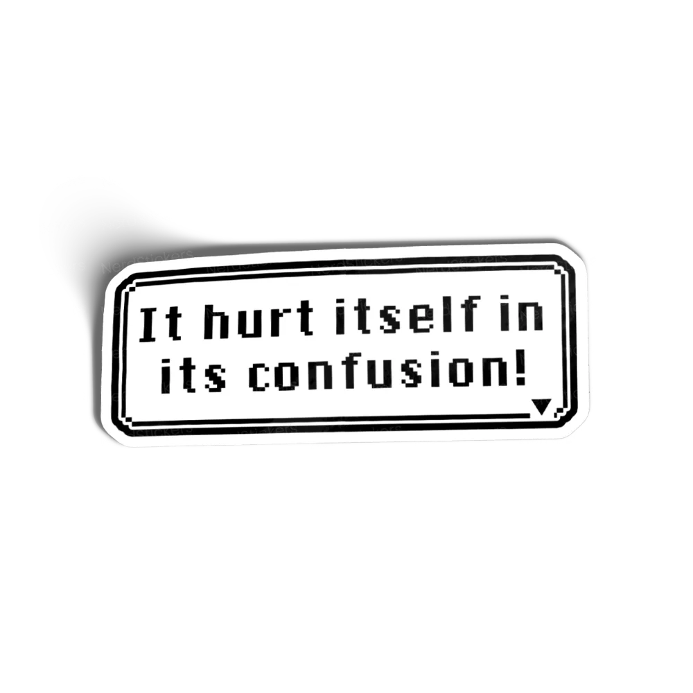 It hurt