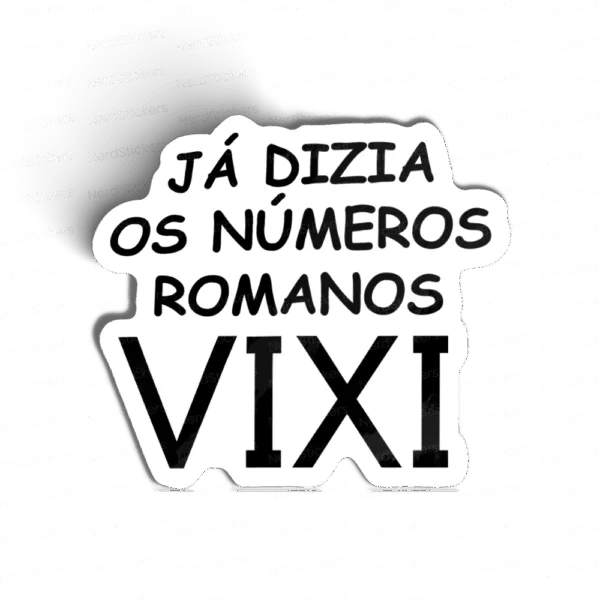Já dizia os números