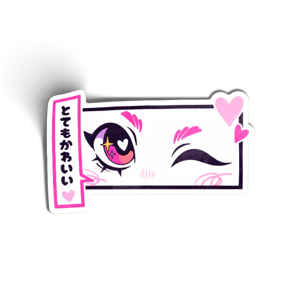 Adesivo Kawaii, Design