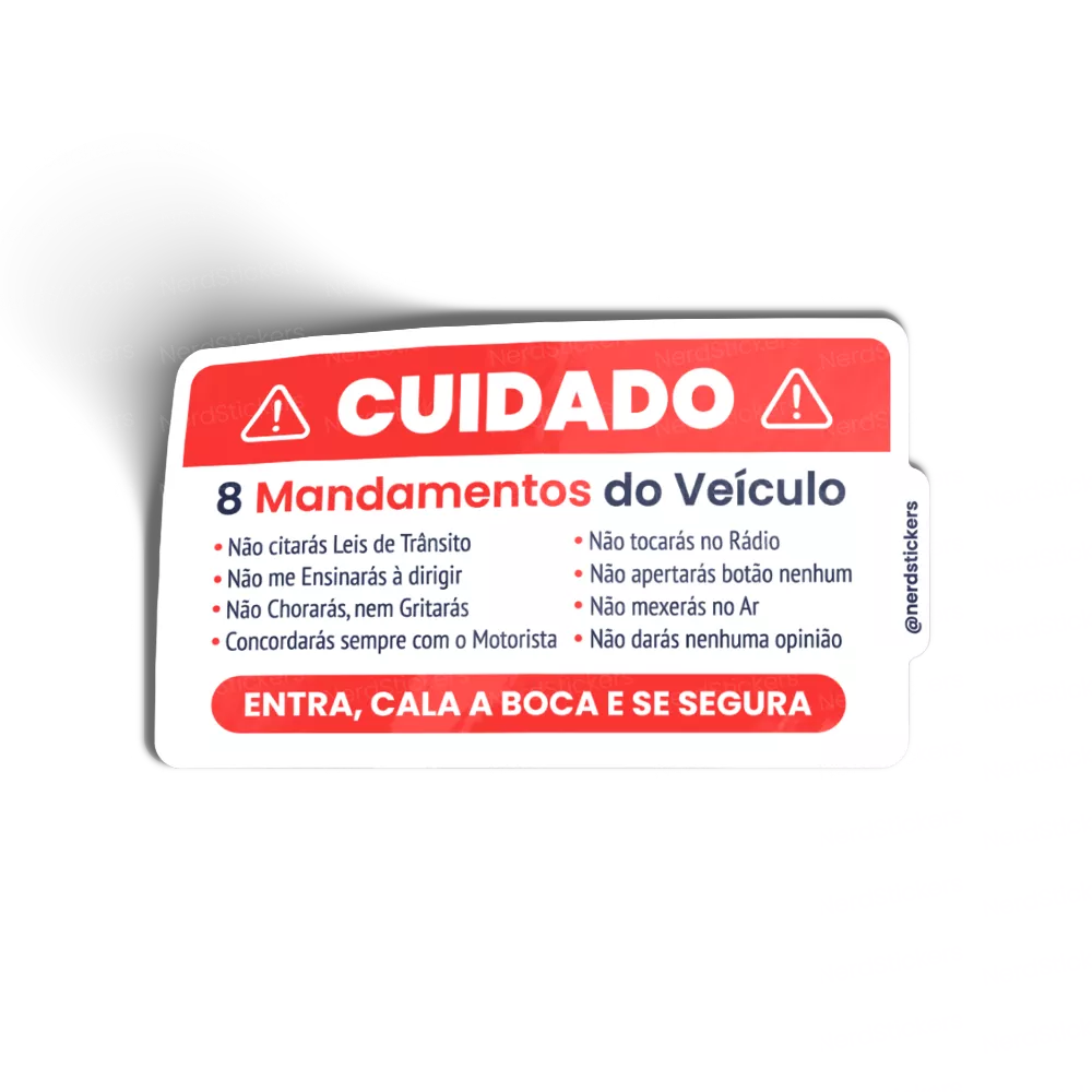 Mandamentos do veículo
