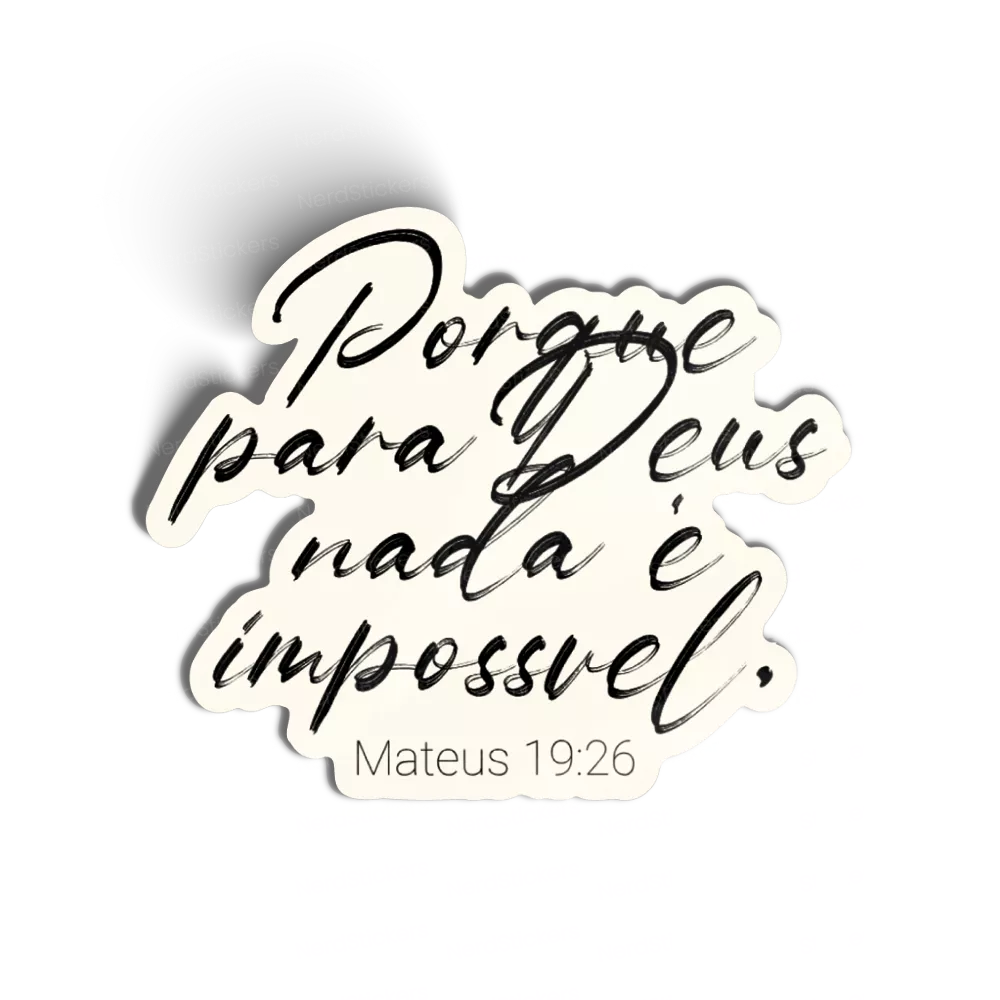 MATEUS 19:26