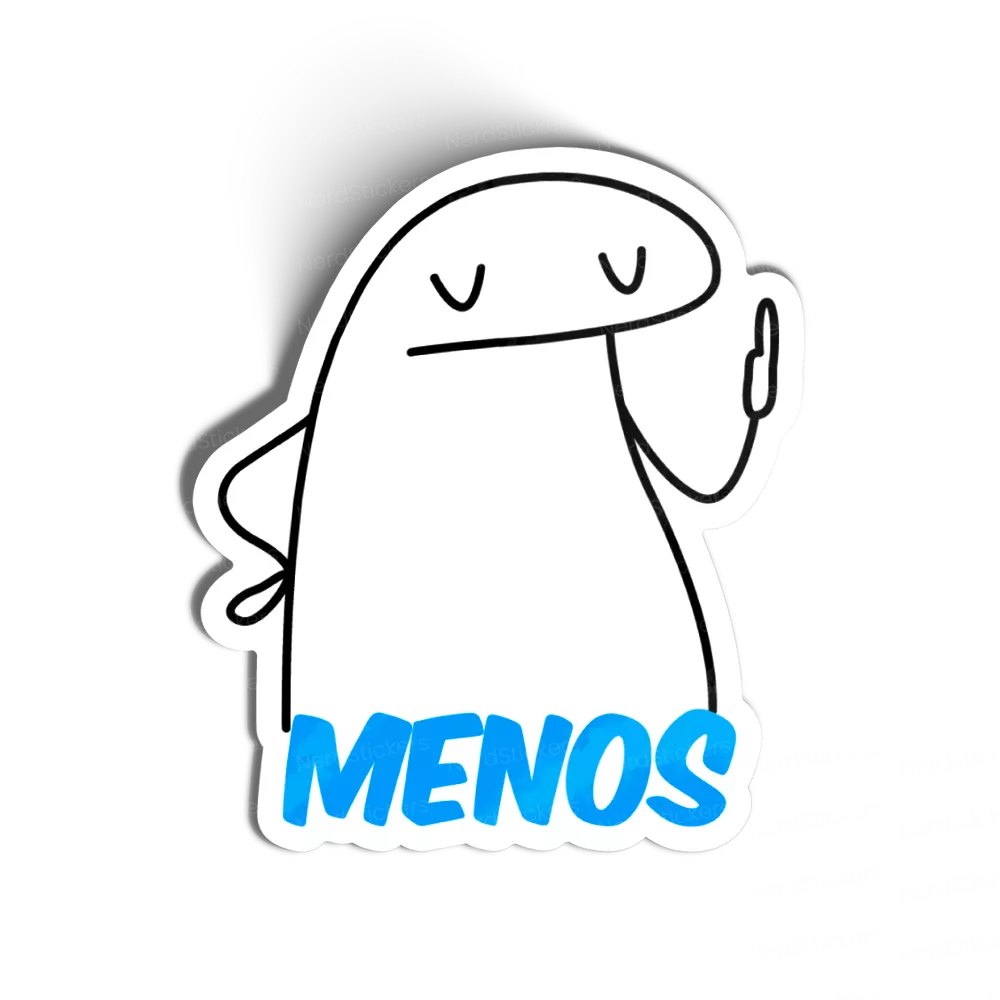 Menos | Sticker