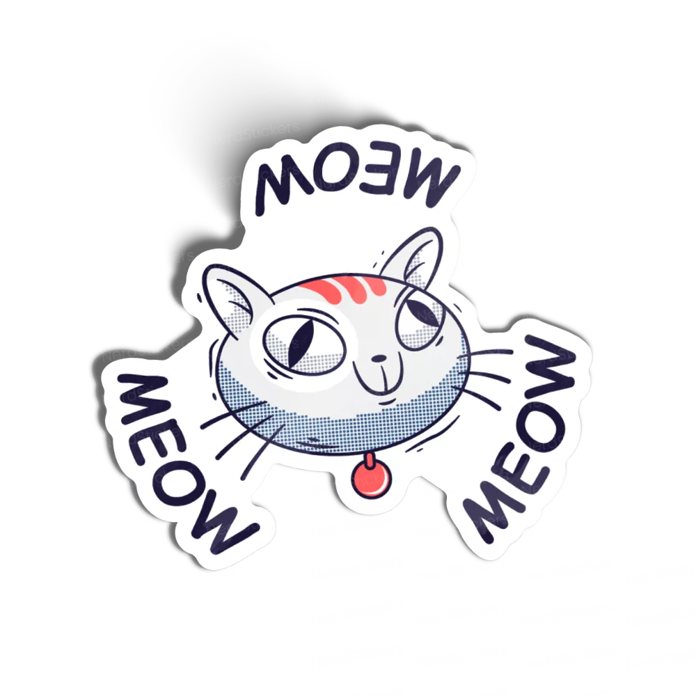 Adesivo Meow Meow, Animais